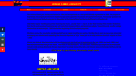 What Azclassicjazz.org website looked like in 2018 (5 years ago)