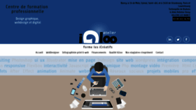 What Atelier-igloo.fr website looked like in 2018 (7 years ago)