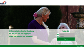 What Anchoracademy.org.uk website looked like in 2018 (5 years ago)