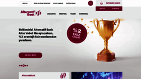 What Alternatifbank.com.tr website looked like in 2018 (7 years ago)
