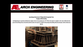 What Archengineering.com.au website looked like in 2018 (5 years ago)