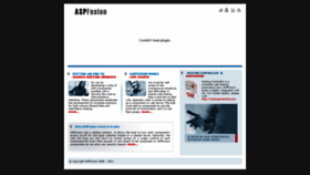 What Aspfusion.net website looked like in 2018 (5 years ago)