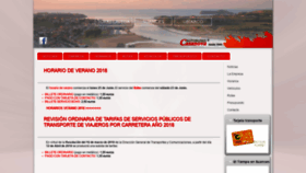 What Autobusescasanovasl.com website looked like in 2018 (7 years ago)