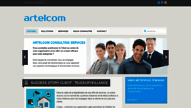 What Artelcom.fr website looked like in 2018 (5 years ago)