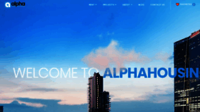 What Alphahousing.vn website looked like in 2018 (5 years ago)
