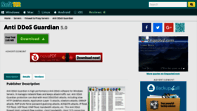 What Anti-ddos-guardian.soft112.com website looked like in 2018 (5 years ago)