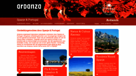 What Ardanza.nl website looked like in 2018 (5 years ago)