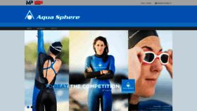 What Aquasphereswim.com website looked like in 2018 (5 years ago)