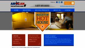 What Amcanproducts.com website looked like in 2018 (5 years ago)