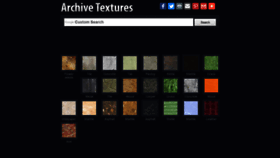 What Archivetextures.net website looked like in 2018 (5 years ago)