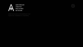 What Amsterdamcreativeindustries.com website looked like in 2018 (5 years ago)