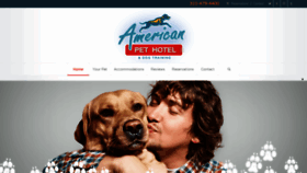 What Americanpethotel.com website looked like in 2018 (5 years ago)
