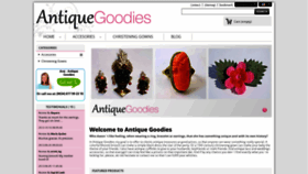 What Antiquegoodies.com website looked like in 2018 (5 years ago)