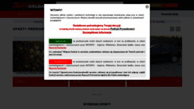 What Autogielda.pl website looked like in 2018 (7 years ago)