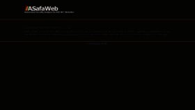 What Asafaweb.com website looked like in 2018 (5 years ago)