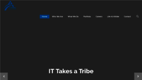 What Attribes.com website looked like in 2018 (5 years ago)
