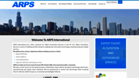 What Arpsint.com website looked like in 2018 (5 years ago)