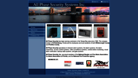 What Allphasesecurityinc.com website looked like in 2018 (5 years ago)