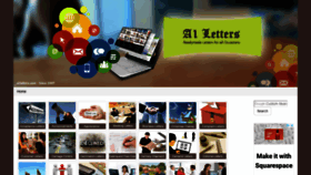 What A1letters.com website looked like in 2018 (5 years ago)