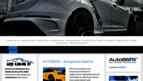What Auto85.fi website looked like in 2018 (5 years ago)
