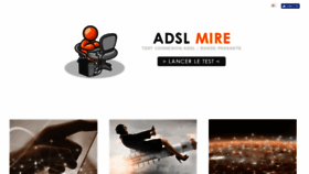 What Adsl-mire.com website looked like in 2018 (5 years ago)