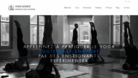 What Ashtanga-yoga-lausanne.ch website looked like in 2018 (5 years ago)