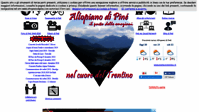 What Altopianodipine.com website looked like in 2018 (5 years ago)