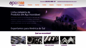 What Aperamservicos.com.br website looked like in 2018 (5 years ago)