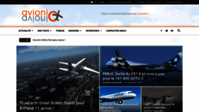 What Avionic-online.com website looked like in 2018 (5 years ago)