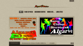 What Algarv-e-ventos.com website looked like in 2018 (5 years ago)