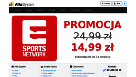 What Alfa-system.pl website looked like in 2018 (6 years ago)