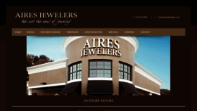 What Airesjewelers.com website looked like in 2018 (5 years ago)