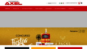 What Axelsa.com.ar website looked like in 2018 (5 years ago)