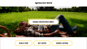 What Agritourismworld.com website looked like in 2018 (5 years ago)