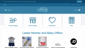 What Ashleighmotherandbaby.co.uk website looked like in 2018 (5 years ago)