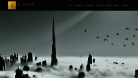 What Alnajjargroup.ae website looked like in 2018 (7 years ago)