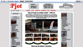 What Antikpjot.dk website looked like in 2018 (5 years ago)