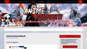 What Anime-mail.de website looked like in 2018 (5 years ago)
