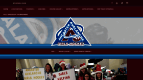 What Ancastergirlshockey.ca website looked like in 2018 (5 years ago)