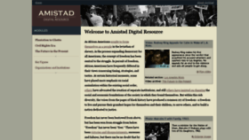 What Amistadresource.org website looked like in 2018 (6 years ago)