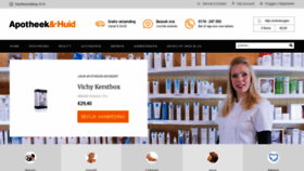 What Apotheekenhuid.nl website looked like in 2018 (5 years ago)