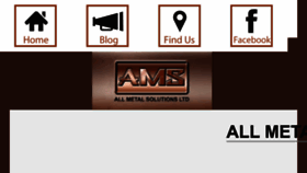 What Allmetalsolutions.co.uk website looked like in 2018 (5 years ago)