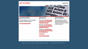 What Aceaviation.com website looked like in 2018 (5 years ago)