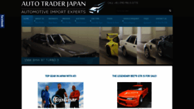 What Autotraderjapan.com website looked like in 2018 (5 years ago)