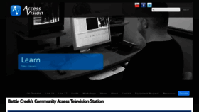 What Accessvision.tv website looked like in 2018 (5 years ago)