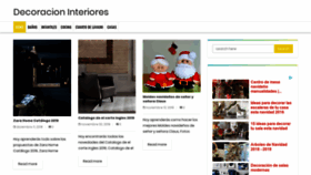What Aprendedecoraciondeinteriores.com website looked like in 2018 (5 years ago)
