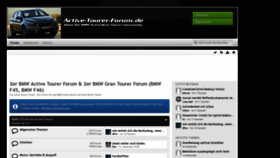 What Active-tourer-forum.de website looked like in 2018 (5 years ago)