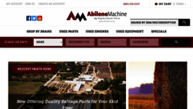 What Abilenemachine.com website looked like in 2018 (5 years ago)