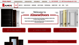 What Almesedoors.com website looked like in 2018 (5 years ago)