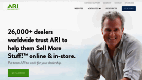 What Arimarine.com website looked like in 2018 (5 years ago)